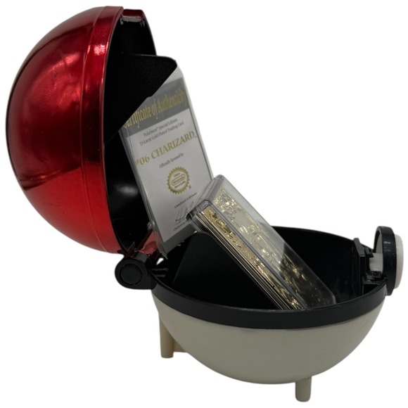 Pokemon Special Edition 23 Karat Gold Plated Charizard Trading Card - Picture 5 of 11